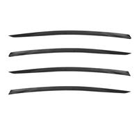 SLAHAJ Set Deflettori Vento Adatto per Tesla Model Y Model 3 Visiera per finestrino Deflettore per finestrino Laterale Parabrezza per Auto Protezione dalle intemperie(MK1 2020 C)