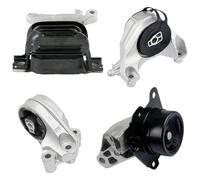 SLAHAJ Supporti Cambio,Supporti Motore per Supporto Motore Anteriore e Posteriore 4 Pezzi Adatto per Chevrolet Equinox Adatto per GMC Terrain 3.0L 3.6L 2010-2017 25896944 94543716 20839835