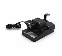 SLAHAJ Supporto GPS per moto Supporto per navigatore per Adatto per YAMAHA Tracer 700 Tracer 7 GT Accessori per motociclette Supporto per piastra di navigazione GPS Supporto per parabrezza(Set)