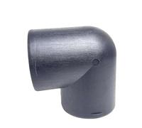 SLAHAJ Uscita A Gomito per Tubo dell'Aria A Forma di L in Plastica da 75/90 Mm Adatto per Accessori per Auto da Parcheggio Webasto Eberspaecher Diesel(LWT-75mm)