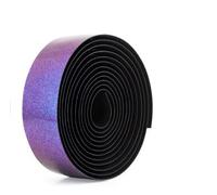 Slakerbe Nastro avvolgente per manubrio della bicicletta, antiscivolo, traspirante, per bicicletta, con tappi terminali per mountain bike, bici da corsa, Bmx, colore viola