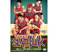Slam Dunk Serie TV Completa 101 Episodio 5 Film Anime Giapponese DVD Inglese Sub