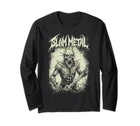 Slam Metal Death Metal Musica Maglia a Manica