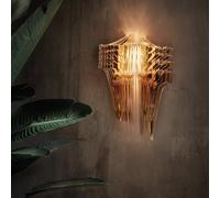 Slamp Aria lampada a parete, E14, ARIWS00GLD00000000EU, Aria [Lampade per Interni > Lampade a Parete]
