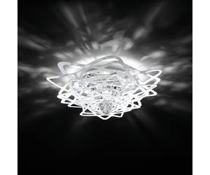 Slamp Aurora Plafoniera mini, bianca Slamp