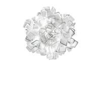 Slamp Clizia Lampada da soffitto, bianco, media