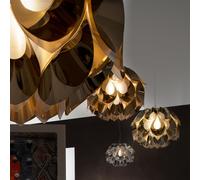 Slamp Flora lampada a sospensione, E27, FLOSM00GLD01T00000EU, Flora [Lampade per Interni > Lampade a Sospensione]