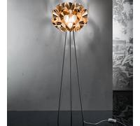 Slamp Flora - Lampada da terra di design, rame Slamp