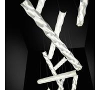 Slamp Hugo lampada a sospensione orizzontale, LED, HUGS000PRS01THR000EU, Hugo [Lampade per Interni > Lampade a Sospensione]