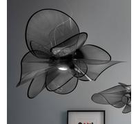 Slamp La Belle Étoile lampada a sospensione nera Ø90cm Slamp