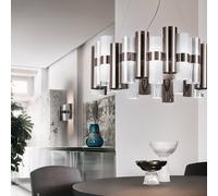 Slamp La Lollo L LED sospensione, Ø80cm, stagno LALSL00PWT01T00NMTEU