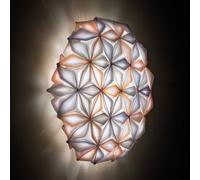 Slamp La Vie L plafoniera, larghezza 71 cm, ambra Slamp
