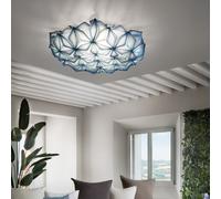 Slamp La Vie L plafoniera, larghezza 71cm, blu Slamp