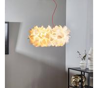 Slamp lampada a sospensione Clizia Mama Non Mama, Ø53cm, bianco/rosso Slamp