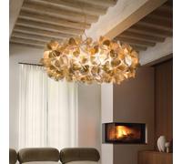 Slamp lampada a sospensione Clizia MAMA NON MAMA, Ø78cm, oro/rosso Slamp