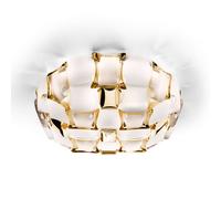 Slamp Mida applique, 50 cm, bianco-oro Slamp