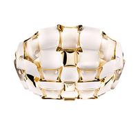 Slamp Mida - Lampada da parete/soffitto dorata, ø 67 cm