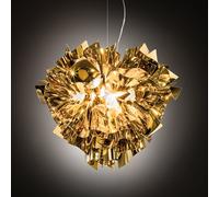 Slamp Veli Foliage lampada a sospensione, E27, VELSL00GLD01T00000EU, Veli [Lampade per Interni > Lampade a Sospensione]