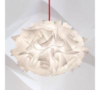 Slamp Veli Couture Mini Lampada a sospensione, couture/cavo rosso