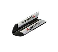 SLANNB 2Pcs Adesivi per Auto per Sport, Adesivi per Auto Scritte Emblema del Corpo Decorazione Accessori,C C