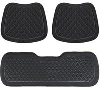 SLANNB Auto Cuscino Sedile per Alfa Romeo Giulia/Giulietta/Mito/Stelvio, Universale Antiscivolo Morbido Traspiranti Cuscino Interni Accessori,Black-B 3Pcs