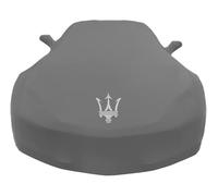 SLANNB Telo Auto Personalizzato per Maserati GranTurismo Trofeo (Seit 2023), Resistente Elastico Traspirante Antipolvere Copri Copertura Protettiva per Auto,C Grey