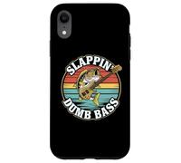Slappin' Dumb Bass Funny Fishing and Music Bass Custodia per iPhone XR