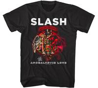Slash Apocalyptic Love Album Men's T Shirt Myles Kennedy Conspirators Angel Black M