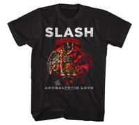 Slash Apocalyptic Love T-Shirt Maniche Corte Cotone Nero Girocollo