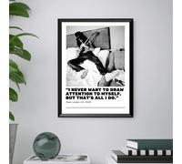 SLASH - Guns n Roses - Quadro Stampa Poster musica CORNICE INCLUSA 40x30