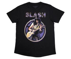 Slash Purple Circle Black M Maglietta