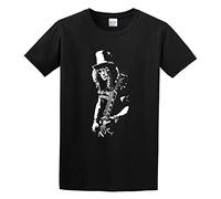 Slash S & Roses Retro Vintage Rock Music Birthday Present Gift O-Neck 100% Cotton Short Sleeve Unisex T-Shirt S