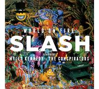 Slash - World On Fire [CD+T-Shirt - SM