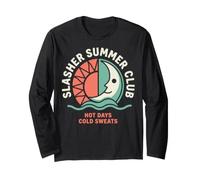 Slasher Summer Club Horror Fan Saying Maglia a Manica