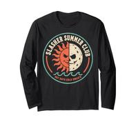 Slasher Summer Club Horror Fan Saying Maglia a Manica