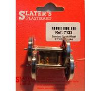 Slaters 7123 1 X Paio Standard a Raggi Coach Ruote & Brass Cuscinetti 0 Scala