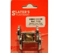 Slaters 7133 1 X Paio Sottile 4 '12 a Due Manici Coach Ruote & Cuscinetti 0