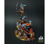 Slaughter / Hag Queen on Cauldron of Blood COMMISSIONE pittura