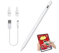 SLAUNT Penna stilo per iPad, Apple Pencil per iPad 2018-2023 con Palm Rejection, Sensibilità di inclinazione iPad Stylus Pen Compatibile con iPad 6/7/8/9/10, iPad Pro 11"/12,9", iPad Air 3/4/5, iPad