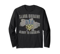 Slava Ucraina Ucraina Camicia Gloria al Supporto Ucraina Maglia a Manica