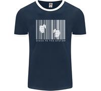 Slave To The Sistema Anti Capitalism Uomo Ringer Fotl