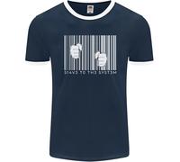 Slave To The Sistema Anti Capitalism Uomo Ringer Fotl