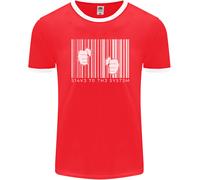 Slave To The Sistema Anti Capitalism Uomo Ringer Fotl
