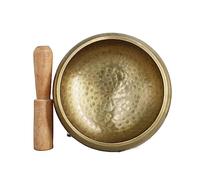 SLAVIK 8cm-20cm Buddismo Ciotola Tibetana Campane Tibetane In Rame Fatte A Mano Decorativo-piatti Da Parete Decorazione Domestica Ciotola Yoga (Color : 20cm)