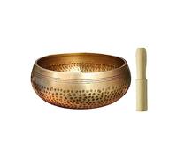 SLAVIK Nepal Chant Bowl Tibet Chanting Yoga Meditation Qing Buddha Sound Bowl Artigianato Tibetano Sanskrit Singing Bowl Compatibile con la decorazione domestica (Color : C)