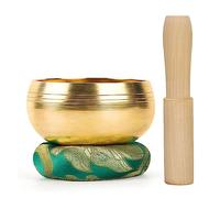 SLAVIK Set Di Ciotole Tibetane Con Mazze E Ciotole Tibetane For La Meditazione, Yoga, Canto, Guarigione Del Suono, Picchiato A Mano In Nepal (Color : 8cm-01)