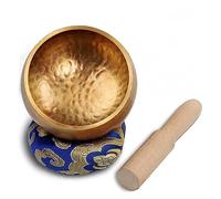 SLAVIK Set Di Ciotole Tibetane Con Mazze E Ciotole Tibetane For La Meditazione, Yoga, Canto, Guarigione Del Suono, Picchiato A Mano In Nepal (Color : 8.5cm)