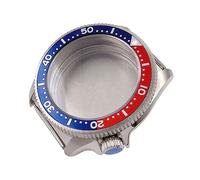 SLAVIK SKX013 20bar At 3.8 SKX Mod Cassa For Orologio In Acciaio Da 37 Mm Compatibile Con NH34 NH35 NH36 NH38 ETA 2824 PT5000 ST2130 Inserto Piatto In Lega 120 Clic (Color : Blue red insert, Size :