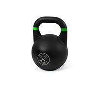 SLAVIKOSWAY Kettlebell da 24 kg, in ghisa, superficie robusta, impugnatura ampia, diversi esercizi, si tiene in mano in modo sicuro