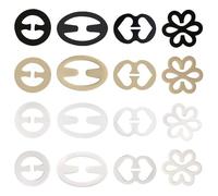 SLAXJNE Confezione da 16 Clip per Spalline del Reggiseno, Fibbie Antiscivolo per Spalline del Reggiseno, Clip di Fissaggio per Spalline del Reggiseno, Accessori Intimi